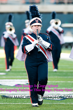 Northwestern Wildcats at Illinois Fighting Illini, Saturday, November 30, 2013 - Marching Illini Photos