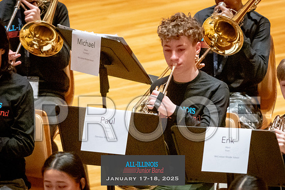 2025 All-Illinois Junior Band January 17-18, 2025