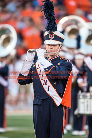 North Carolina at Illinois Fighting Illini, Saturday, September 10, 2016 - Marching Illini Photos
