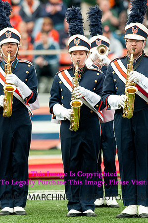 Michigan State Spartans at Illinois Fighting Illini, Saturday, October 26, 2013 - Marching Illini Photos
