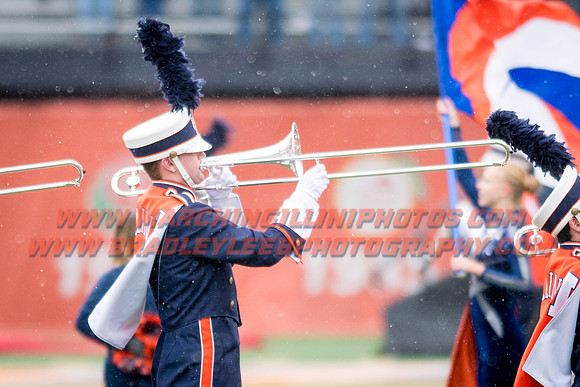 Wisconsin Badgers at Illinois Fighting Illini, Saturday, October 28, 2017 - Marching Illini Photos