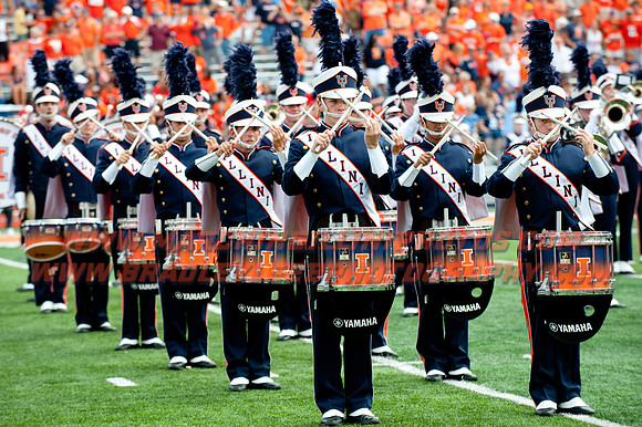 Youngstown State at Illinois, Saturday, August 30, 2014 - Marching Illini Photos