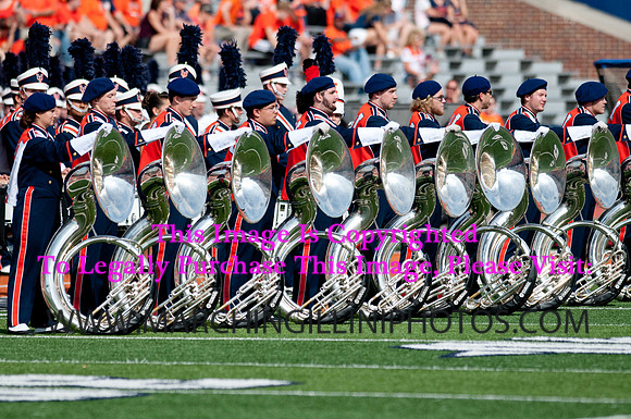 Miami (OH) Redhawks at Illinois Fighting Illini, Saturday, September 28, 2013 - Marching Illini Photos