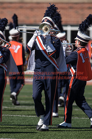 Purdue Boilermakers at Illinois Fighting Illini, Saturday, October 8, 2016 - Marching Illini Photos