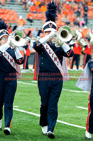 Texas State at Illinois, Saturday, September 20, 2014 - Marching Illini Photos