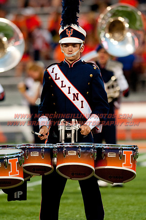 Texas State at Illinois, Saturday, September 20, 2014 - Marching Illini Photos