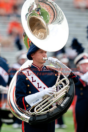 Youngstown State at Illinois, Saturday, August 30, 2014 - Marching Illini Photos