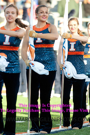Michigan State Spartans at Illinois Fighting Illini, Saturday, October 26, 2013 - Marching Illini Photos
