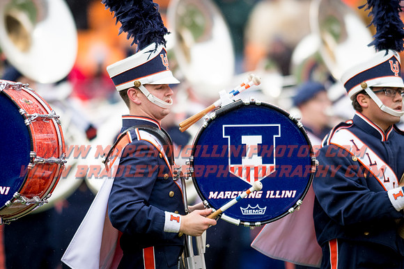 Wisconsin Badgers at Illinois Fighting Illini, Saturday, October 28, 2017 - Marching Illini Photos