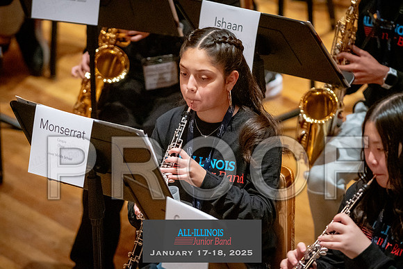 2025 All-Illinois Junior Band January 17-18, 2025