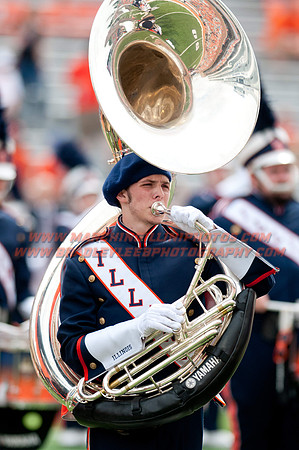 Youngstown State at Illinois, Saturday, August 30, 2014 - Marching Illini Photos