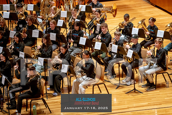 2025 All-Illinois Junior Band January 17-18, 2025