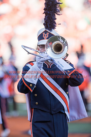 Purdue Boilermakers at Illinois Fighting Illini, Saturday, October 8, 2016 - Marching Illini Photos