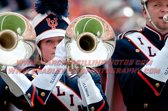 Youngstown State at Illinois, Saturday, August 30, 2014 - Marching Illini Photos