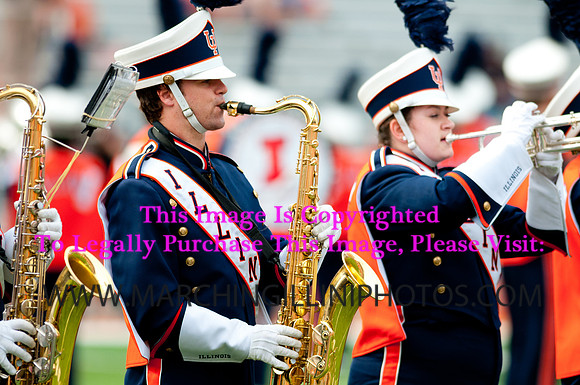 Texas State at Illinois, Saturday, September 20, 2014 - Marching Illini Photos