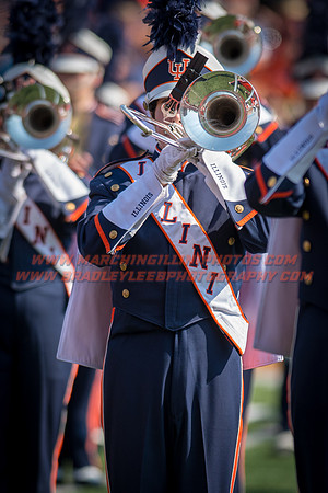 Rutgers Scarlett Knights at Illinois Fighting Illini, Saturday, October 14, 2017 - Marching Illini Photos