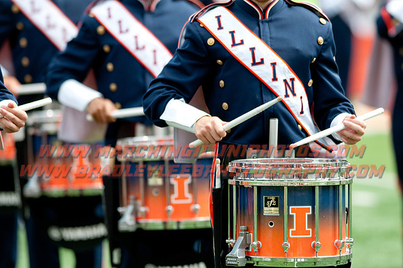 Youngstown State at Illinois, Saturday, August 30, 2014 - Marching Illini Photos