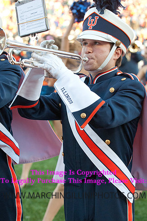 Michigan State Spartans at Illinois Fighting Illini, Saturday, October 26, 2013 - Marching Illini Photos