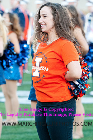 Michigan State Spartans at Illinois Fighting Illini, Saturday, October 26, 2013 - Marching Illini Photos