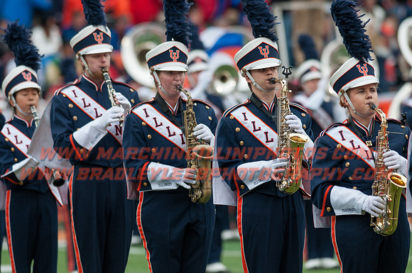 Nebraska at Illinois Oct. 3, 2015 - MI Saxophone 027