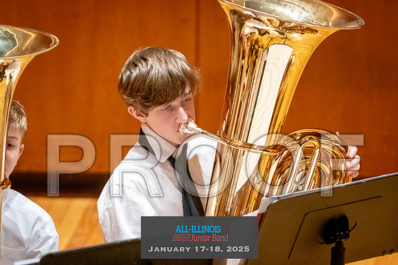 2025 All-Illinois Junior Band January 17-18, 2025