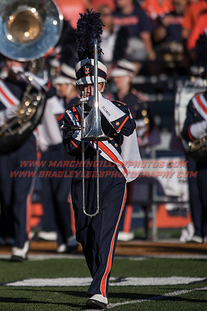 Purdue Boilermakers at Illinois Fighting Illini, Saturday, October 8, 2016 - Marching Illini Photos