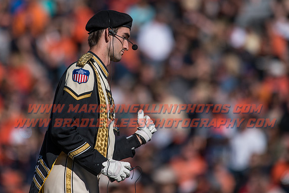 Purdue Boilermakers at Illinois Fighting Illini, Saturday, October 8, 2016 - Marching Illini Photos