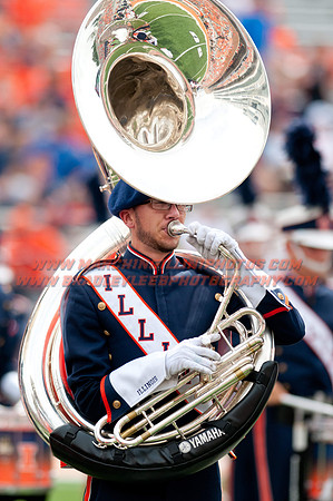 Youngstown State at Illinois, Saturday, August 30, 2014 - Marching Illini Photos
