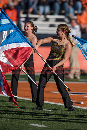 Purdue Boilermakers at Illinois Fighting Illini, Saturday, October 8, 2016 - Marching Illini Photos