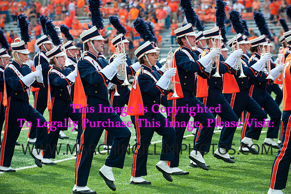 Texas State at Illinois, Saturday, September 20, 2014 - Marching Illini Photos