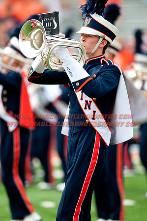 Texas State at Illinois, Saturday, September 20, 2014 - Marching Illini Photos