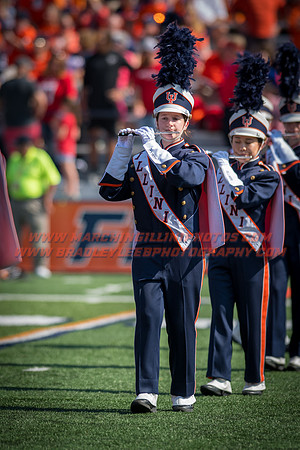 Rutgers Scarlett Knights at Illinois Fighting Illini, Saturday, October 14, 2017 - Marching Illini Photos