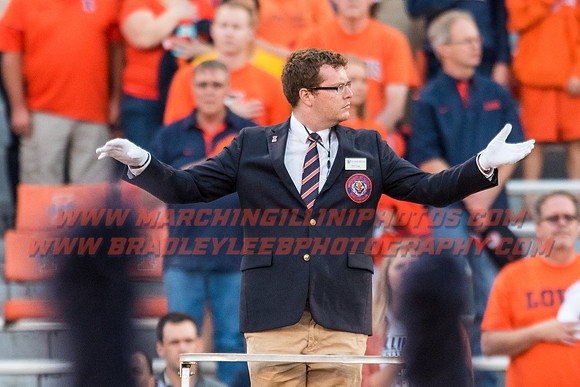 North Carolina at Illinois Fighting Illini, Saturday, September 10, 2016 - Marching Illini Photos