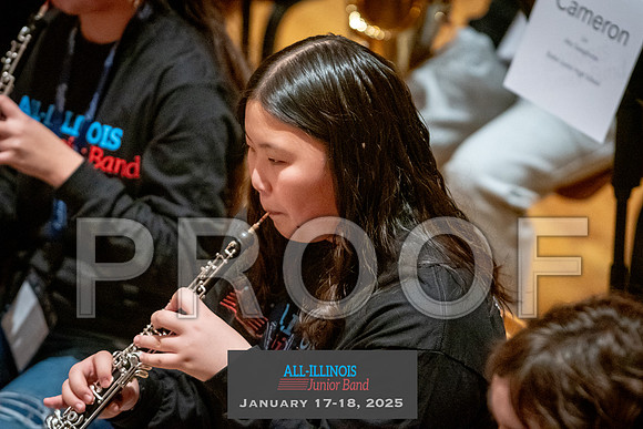 2025 All-Illinois Junior Band January 17-18, 2025