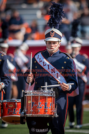 Rutgers Scarlett Knights at Illinois Fighting Illini, Saturday, October 14, 2017 - Marching Illini Photos