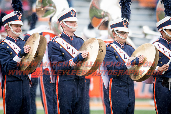 Wisconsin Badgers at Illinois Fighting Illini, Saturday, October 28, 2017 - Marching Illini Photos