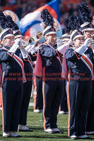 Purdue Boilermakers at Illinois Fighting Illini, Saturday, October 8, 2016 - Marching Illini Photos