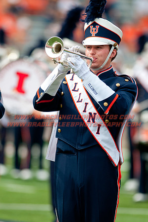 Texas State at Illinois, Saturday, September 20, 2014 - Marching Illini Photos