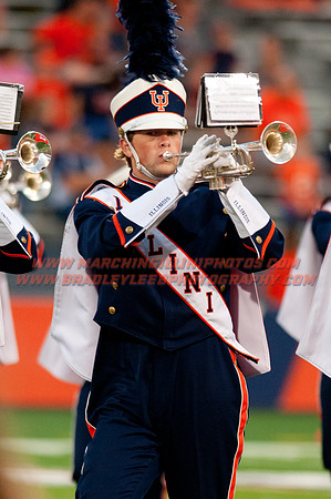 Texas State at Illinois, Saturday, September 20, 2014 - Marching Illini Photos