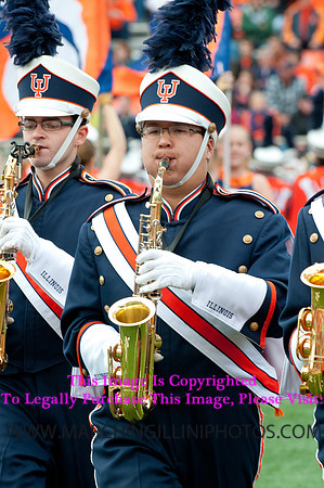 Michigan State Spartans at Illinois Fighting Illini, Saturday, October 26, 2013 - Marching Illini Photos