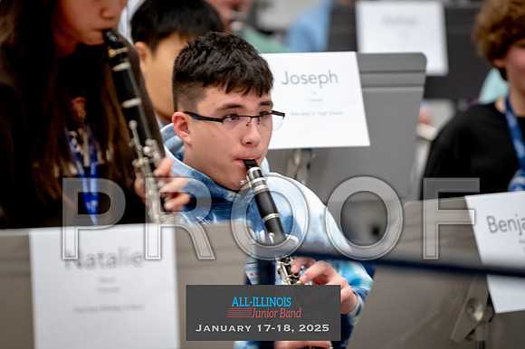 2025 All-Illinois Junior Band January 17-18, 2025