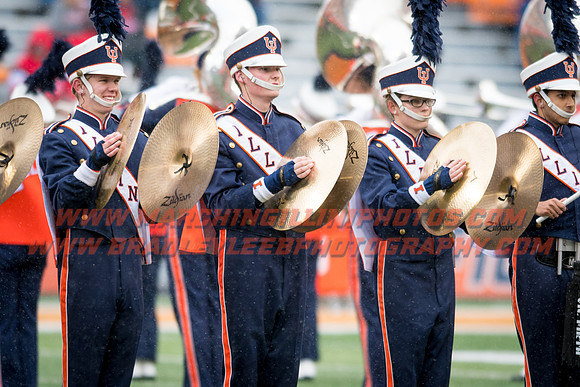 Wisconsin Badgers at Illinois Fighting Illini, Saturday, October 28, 2017 - Marching Illini Photos