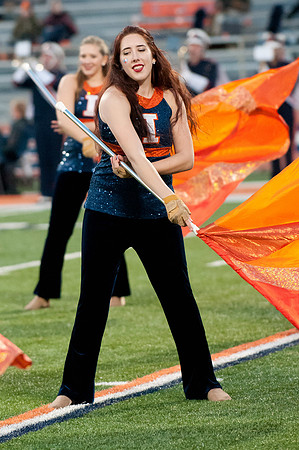 Northwestern Wildcats at Illinois Fighting Illini, Saturday, November 30, 2013 - Marching Illini Photos