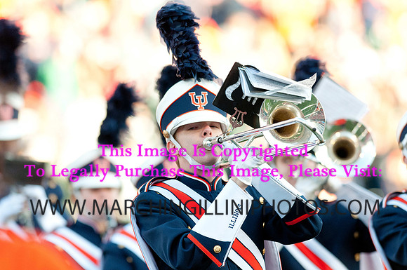Michigan State Spartans at Illinois Fighting Illini, Saturday, October 26, 2013 - Marching Illini Photos