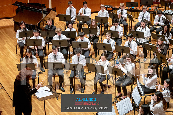 2025 All-Illinois Junior Band January 17-18, 2025