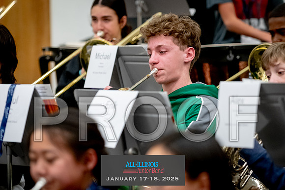 2025 All-Illinois Junior Band January 17-18, 2025