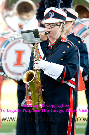 Northwestern Wildcats at Illinois Fighting Illini, Saturday, November 30, 2013 - Marching Illini Photos