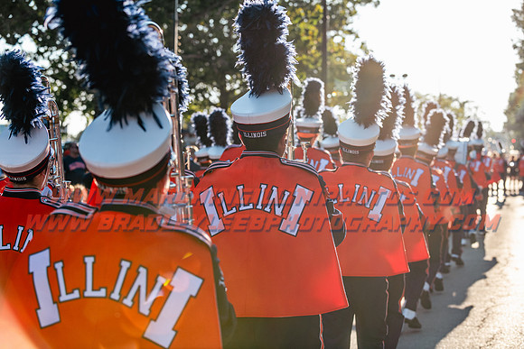 Toldeo at Illinois Fighting Illini, Saturday, Sept. 2, 2023- Marching Illini Photos
