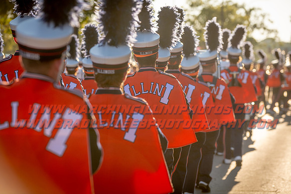 Toldeo at Illinois Fighting Illini, Saturday, Sept. 2, 2023- Marching Illini Photos