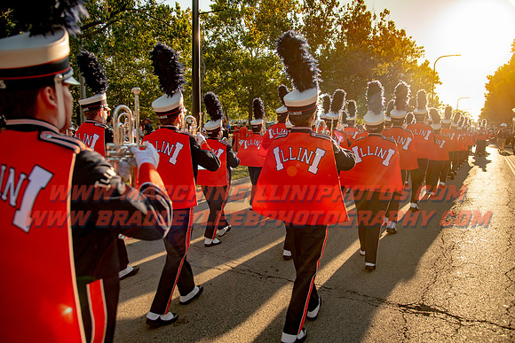 Toldeo at Illinois Fighting Illini, Saturday, Sept. 2, 2023- Marching Illini Photos